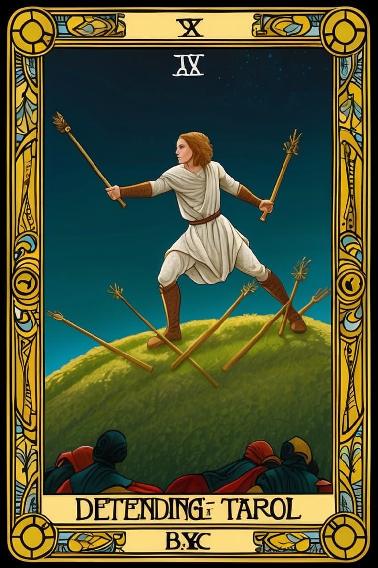 Seven of Wands