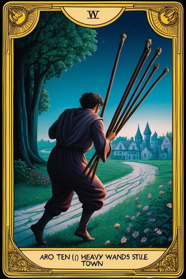 Ten of Wands