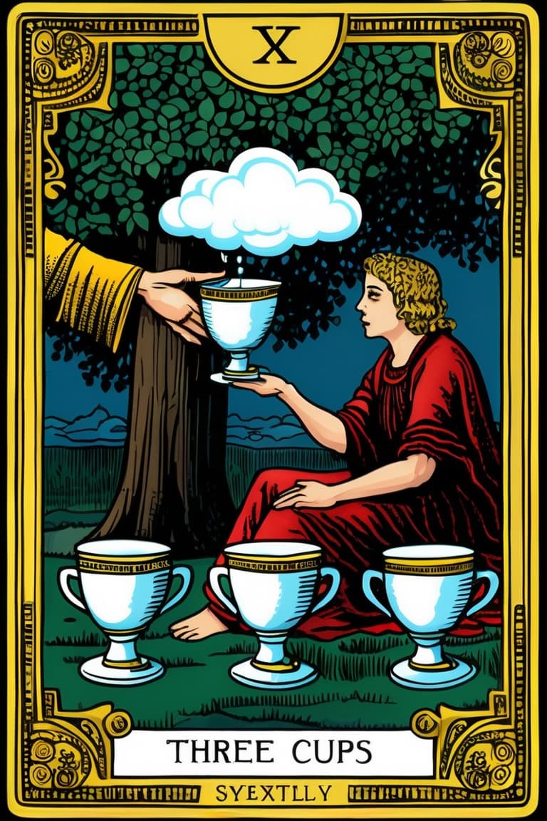 Four of Cups
